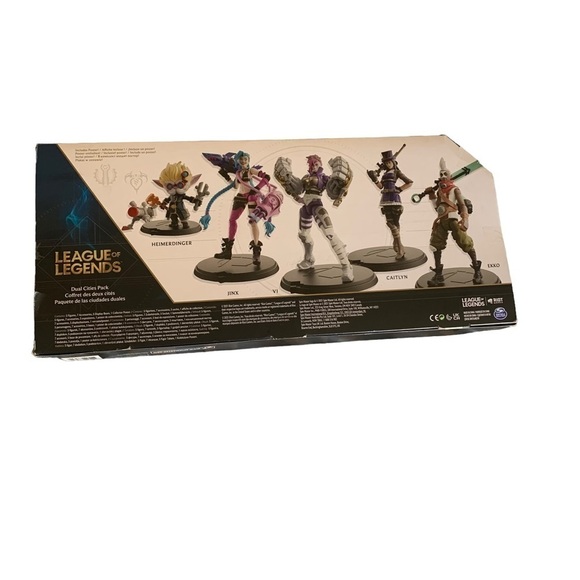 LEAGUE of Legends Dual Cities Pack  4" Action Figure 1st Edition Set - Picture 2 of 10